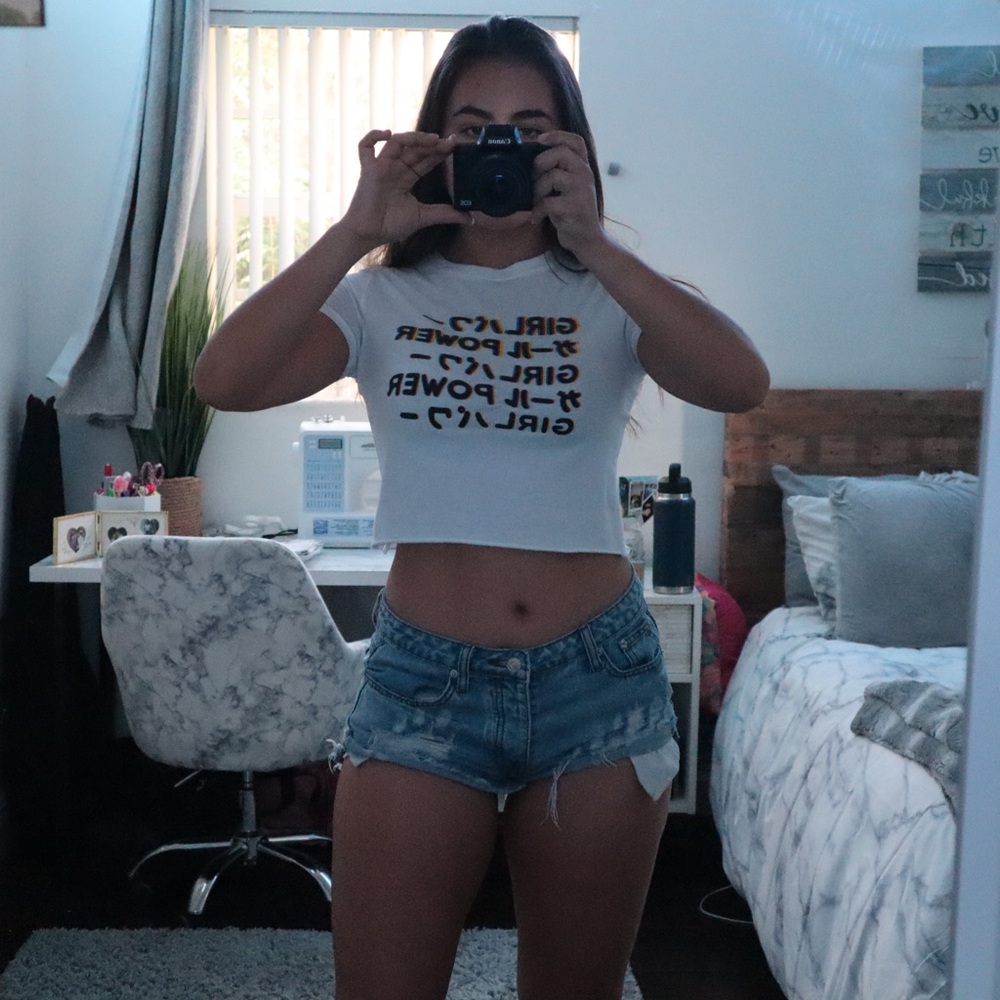 GRL PWR Aeropostale Crop Top